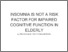 [thumbnail of Insomnia is not a Risk Factor for Impaired Cognitive Function in Elderly.]