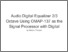 [thumbnail of Audio Digital Equalizer 2/3 Octave Using OMAP–137 as the Signal Processor with Digital]