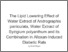 [thumbnail of The Lipid Lowering Effect of Water Extract of Andrographis paniculata, Water Extract of Syzigium polyanthum and its Combination in Alloxan-Induced Diabetic Rats]