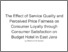 [thumbnail of The Effect of Service Quality and Perceived Price Fairness on Consumer Loyalty through Consumer Satisfaction on Budget Hotel in East Java]