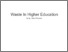 [thumbnail of Waste In Higher Education Institution: A Systematic Literature Review]