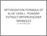 [thumbnail of Optimization Formula of Aloe Vera L.Powder Extract Effervescent Granules]