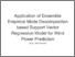 [thumbnail of Application of  Ensemble Empirical Mode Decomposition based Support Vector Regression Model for Wind Power Prediction]